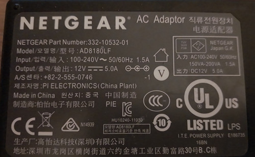 Genuine netgear adapter - genuine, ac