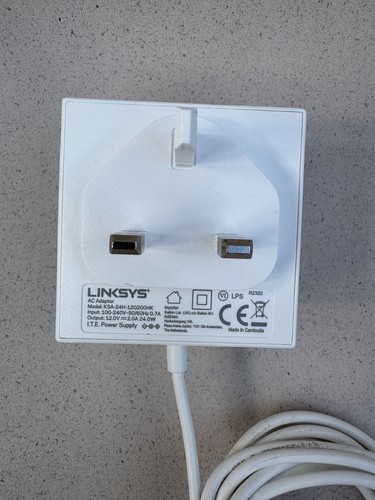 Linksys 12v plug - linksys, 2a